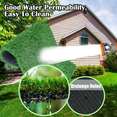 GLOBREEN waterproof grass pad with drainage holes for quick drying