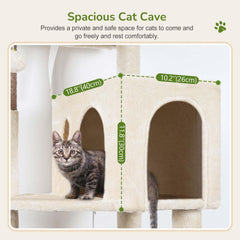 Globlazer cat condo and hammock offers privacy and cozy lounging.