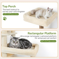 Globlazer platform perch 2 provides comfortable resting at different heights.
