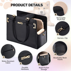 GLOBLYTE dog purse carrier airline approved design for flights.