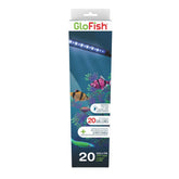 GloFish LED light sticks in sunlight mode front clip illuminate a vivid aqua glow