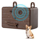 GlossyEnd ultrasonic bark stopper front view for quiet, neighbor-friendly use.
