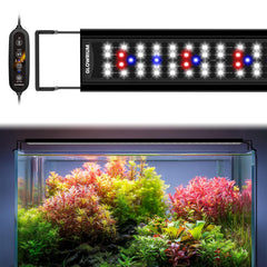 GLOWRIUM aquarium light full spectrum for vibrant plant and fish colors