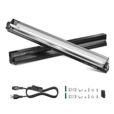 GlowUp 24W T5 UVB kit with hood for reliable reptile UVB exposure.
