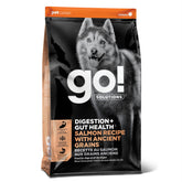 Go! Solutions salmon dry dog food bag with premium salmon as #1 ingredient for easy digestion.