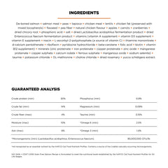 Go! Solutions flaxseed and salmon visual emphasizing omega-3 and omega-6 support