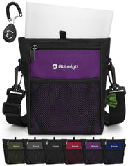 Gobeigo dog treat pouch with magnetic closure for easy one-handed use.
