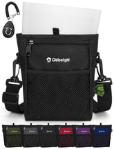 Gobeigo treat pouch main compartment ready for four cups of rewards on walks.
