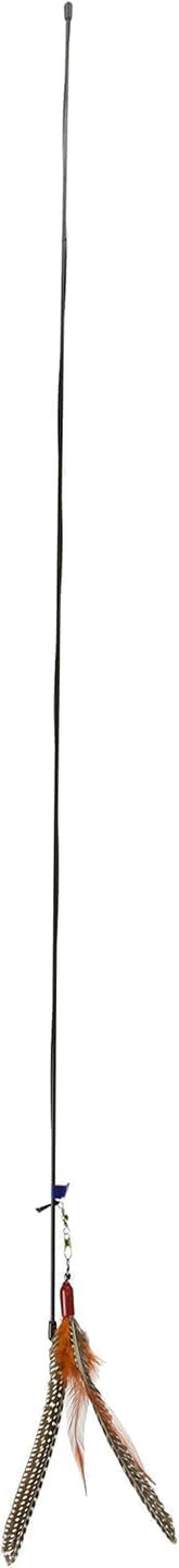 GoCat Da Bird teaser on 36-inch rod in action encourages active play