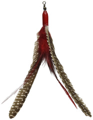 GoCat DaBird feather refill for replacing worn feathers during lively cat play.