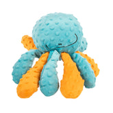 godog Crazy Tugs octopus squeaky plush for interactive play