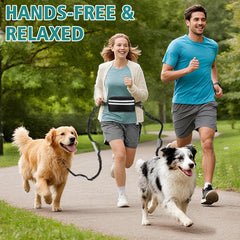 Godyoy safety-lock waist belt keeps dogs secure on busy streets