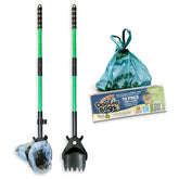 GoGo Stik XP Pooper Scooper with ergonomic design for quick yard cleanup.