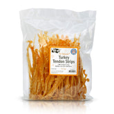 GOGO Turkey Tendon Strips 2-pack front view; convenient for training or sharing.