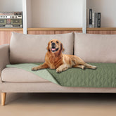 Gogobunny dog bed cover waterproof double-sided in plaid protects furniture