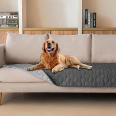 Gogobunny dog bed cover with waterproof outer layer protects furniture from spills