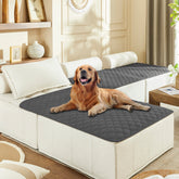 Gogobunny double-sided waterproof bed cover protects furniture from spills.