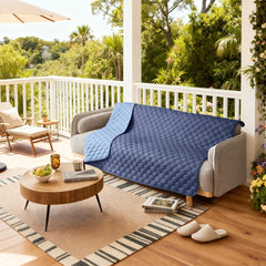 Gogobunny sofa protector blanket safeguards upholstery on sofas and beds