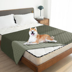 Gogobunny waterproof inner-layer blanket keeps upholstery safe during play.