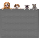 Goldleaf largest pet mat 48x32 protects floors during feeding