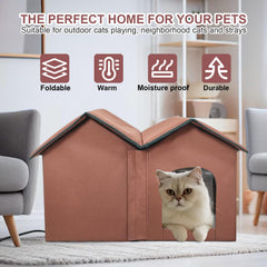 GOLOPET temperature control feature lets you tailor warmth to your cat’s comfort.