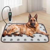 GOLOPET large dog heating pad 34x21 inch top view showing generous warmth area