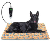 GOLOPET large dog heating pad with thermostat for customizable warmth