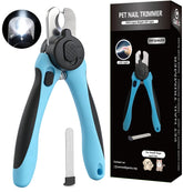 Gonicc LED pet nail clippers with light-up guide for precise trimming on small dogs and cats.