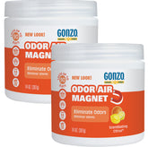 Gonzo Odor Absorbing Gel 2-pack packshot showing long-lasting freshness for any space