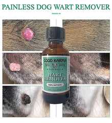 GOOD KARMA NATURALS brush-cap applicator enables precise at-home wart treatment.