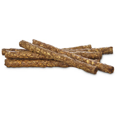 Good Lovin' Chicken Basted Rawhide Munchie ranch-origin image shows satisfying chew experience