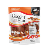 Good-n-Fun Triple Flavor Kabobs beef hide wrap for long-lasting chew