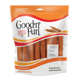 Good 'n' Fun Triple Flavor ribs beef hide chew for long-lasting dog chewing