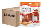 Good 'n' Fun Triple Flavor Wings pack shot, long-lasting dog chew.
