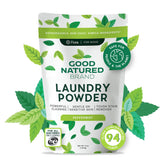 Good Natured Brand pet laundry detergent bottle, 47oz, peppermint scent for clean bedding and toys