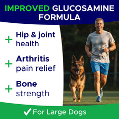 GoodGrowlies glucosamine dog chews close-up texture for easy chewing.