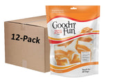 GOOD 'N' FUN triple flavor chips with real chicken provide a satisfying long chew