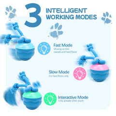 Goosheep dog ball purple slow mode gentle introduction for calmer dogs.