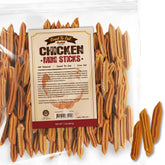 Gootoe chicken jerky dog treats mini sticks for quick training rewards.