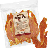 Gootoe chicken jerky dog treats pack with savory aroma and protein-packed snack.
