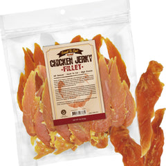Gootoe chicken jerky dog treats pack with savory aroma and protein-packed snack.