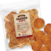 Gootoe chicken jerky packaging shown as training rewards