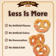 Gootoe hypoallergenic, single-protein treat easy to digest.