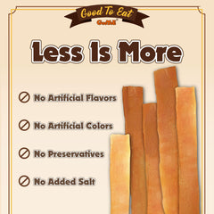 Gootoe Turkey Tendon supports dental health through natural chewing action.