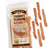 Gootoe turkey tendon dog chew with a firm texture for longer chewing sessions.