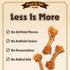 Gootoe turkey tendon dog nutrition label close-up emphasizing single-protein grain-free option