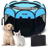 Goozii portable dog playpen top cover shields pets during playtime and travel.