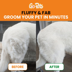 GoPets undercoat rake for dogs and cats supports shedding control.