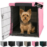 GORILLA GRIP 24-in crate cover creates a dark space to reduce distractions for pets.
