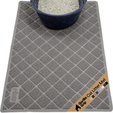 GORILLA GRIP cat litter mat with coil mesh traps litter effectively